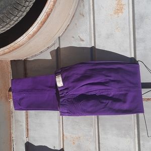 New purple jeans